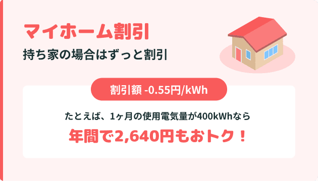 マイホーム割引