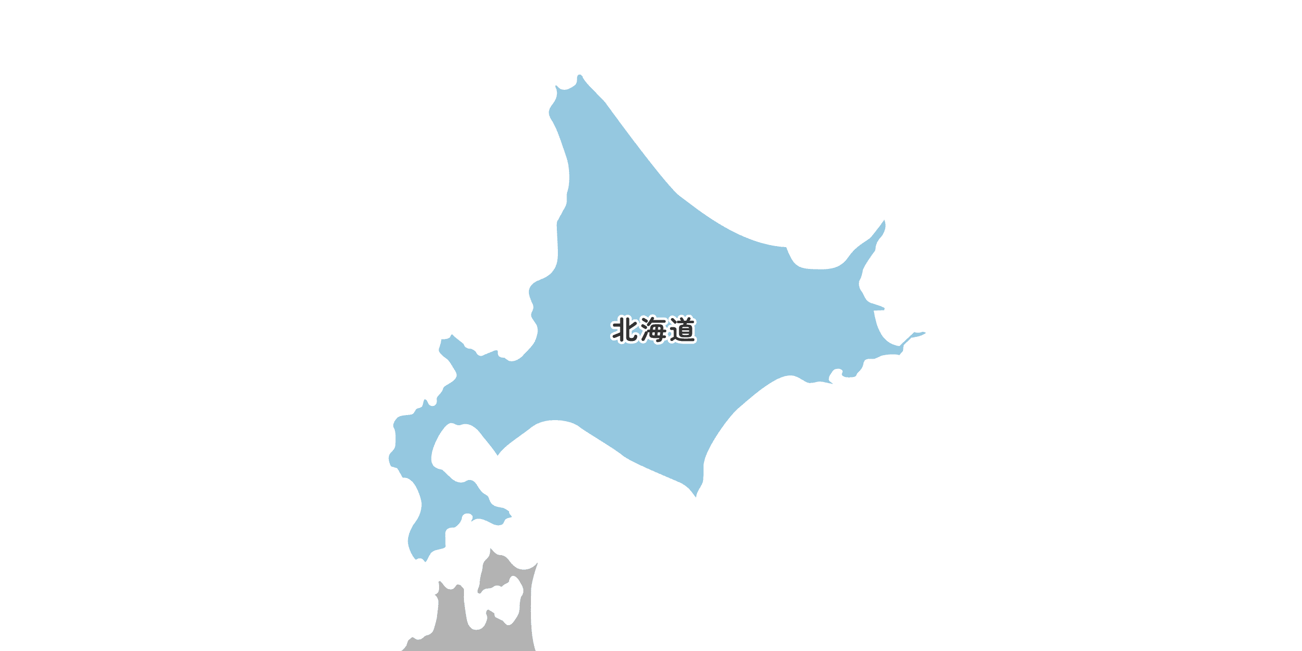 北海道エリアの地図