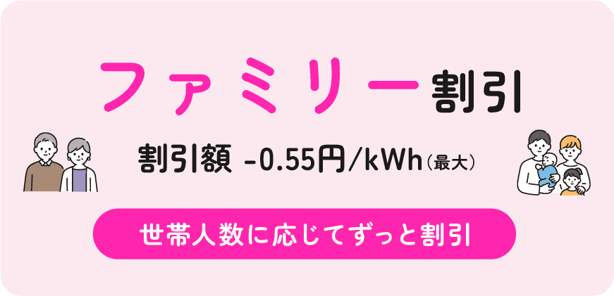 ファミリー割引