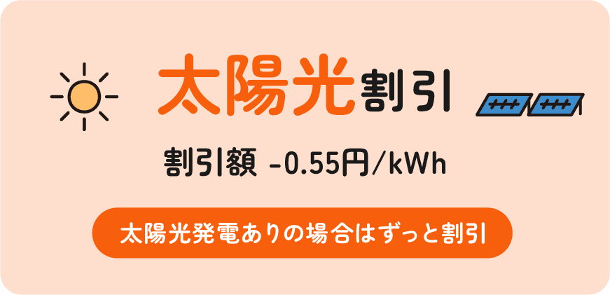 太陽光割引